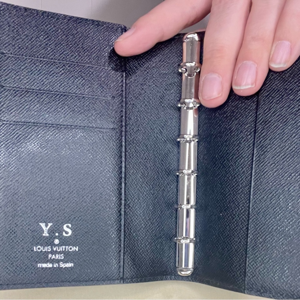 Louis Vuitton Black Leather Organizer - Picture 8 of 8